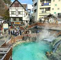 Hot Spring at Kusatsu Onsen Town