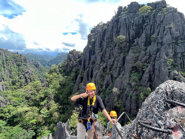 The Rock viewpoint at phou pha man