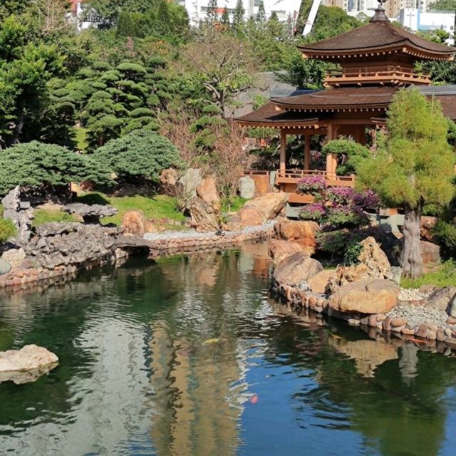 園林之中~山水相依~水隨山轉~南蓮園池