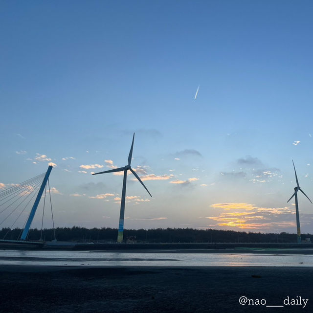 【台中の絶景スポット☀️高美湿地】