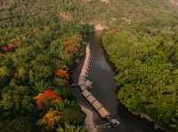 River Kwai Jungle Rafts สุขกับธรรมชาติตรงหน้า