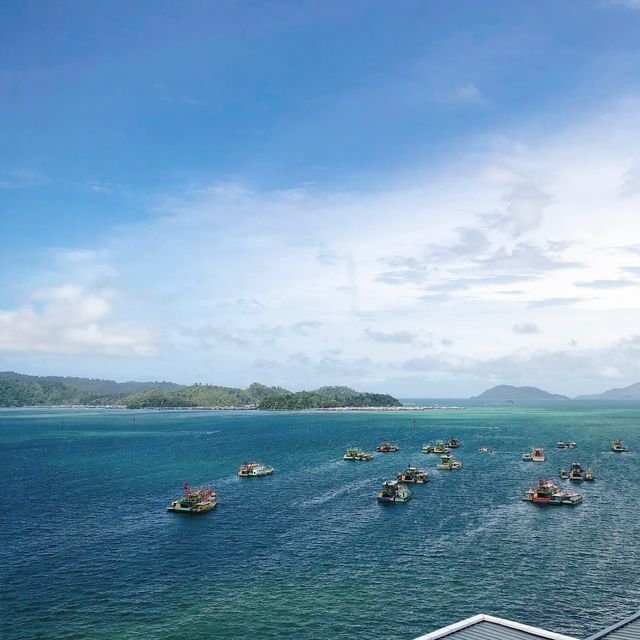 沙巴馬來西亞🇲🇾🈚️敵海景酒店📍 Kota Kinabalu Marriott Hotel
