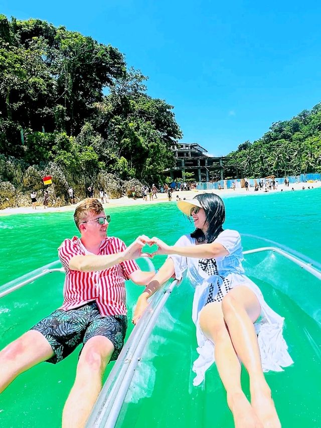 Famous Crystal Kayaks in Boracay 🇵🇭