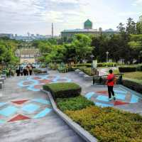 Scenic view on top of Putrajaya Steps 