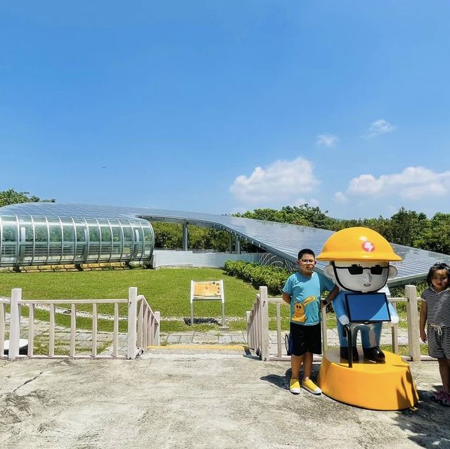 後壁湖超好溜小孩的地方-台電南部展示館戶外區