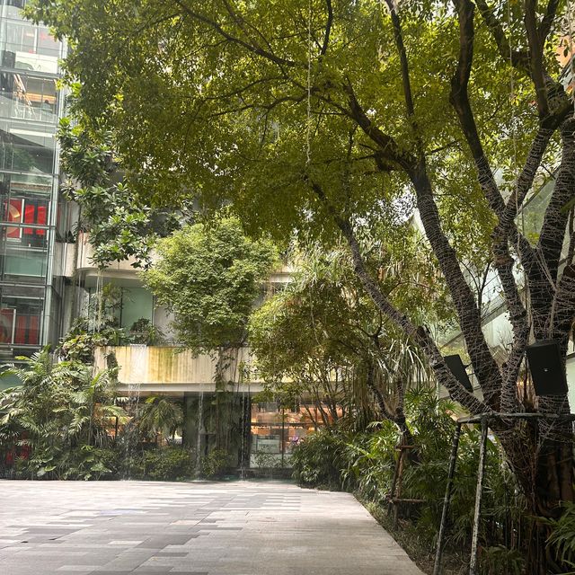 A beautiful jungle style mall in Bangkok 