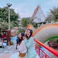 วัดเขาสูงแจ่มฟ้า วัดสวย จ.กาญจนบุรี