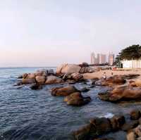 พระอาทิตย์ตก ที่หาดลับ พัทยา