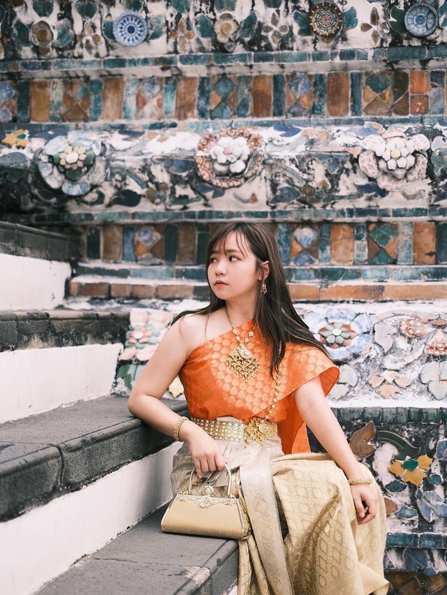 #泰國行程 | 曼谷鄭王廟泰服體驗💗 