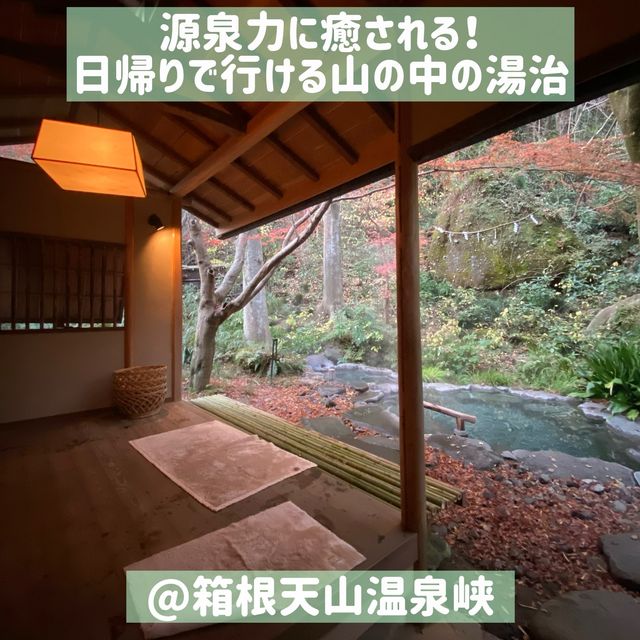 本当は教えたくない穴場の箱根の日帰り温泉！