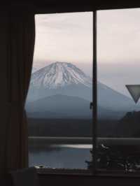 💭住進一間可以看見富士山的民宿