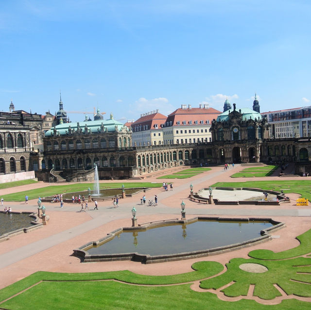 Zwinger with Semper building, Dresden