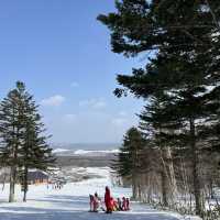 Sun and snow in Sahoro