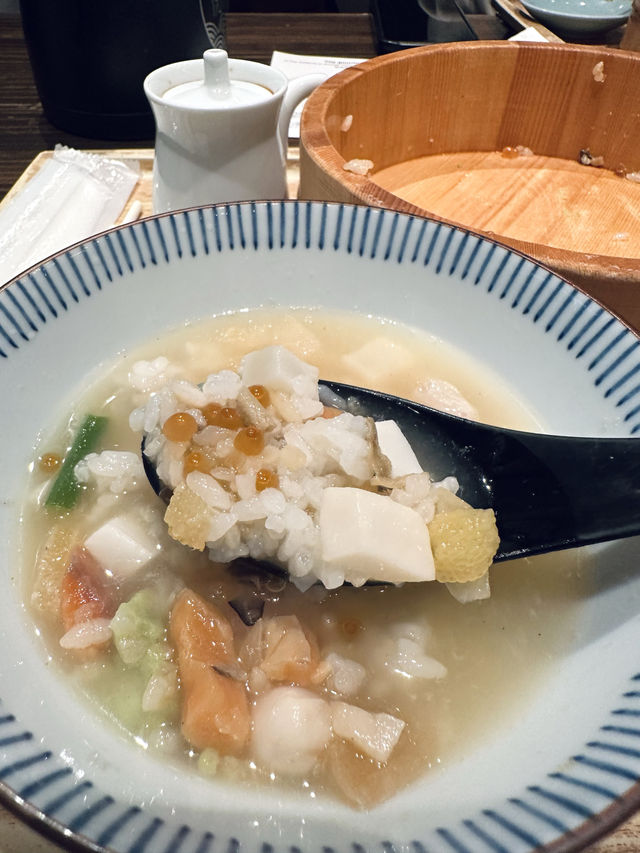 魚生茶漬飯♥️味道鮮甜美味