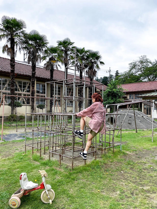 【埼玉】小川町 廃校カフェにて美味しい給食を