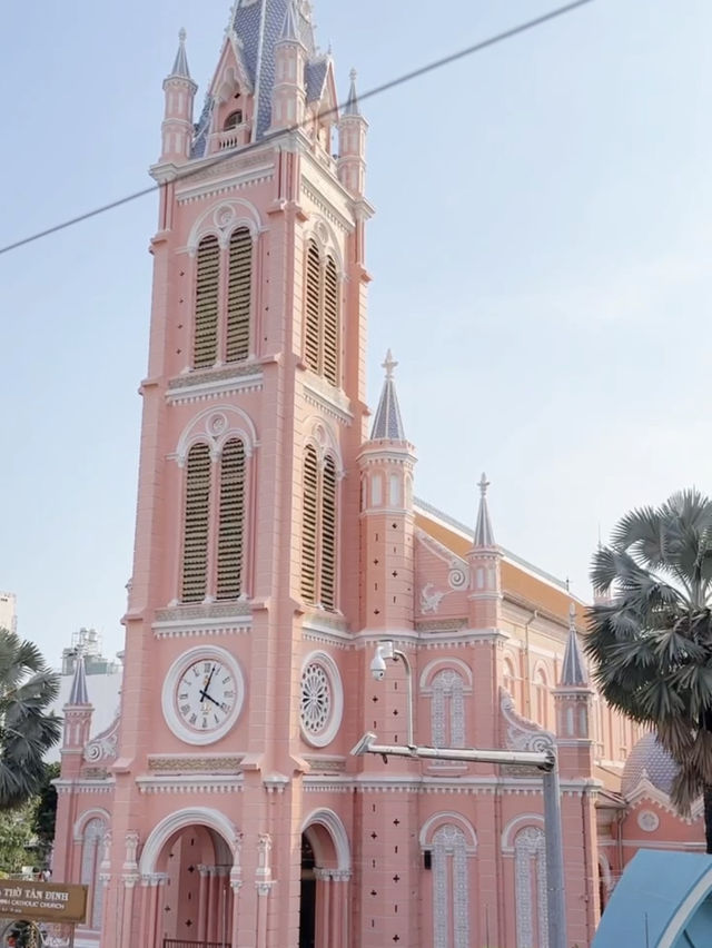 越南🇻🇳胡志明粉色教堂⛪️