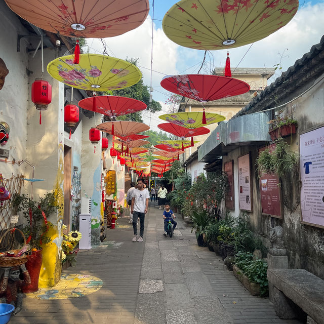 甘坑古鎮：特色古鎮，一日遊