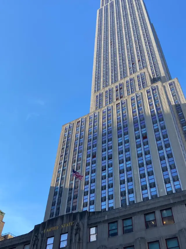 뉴욕 엠파이어스테이트 빌딩!
