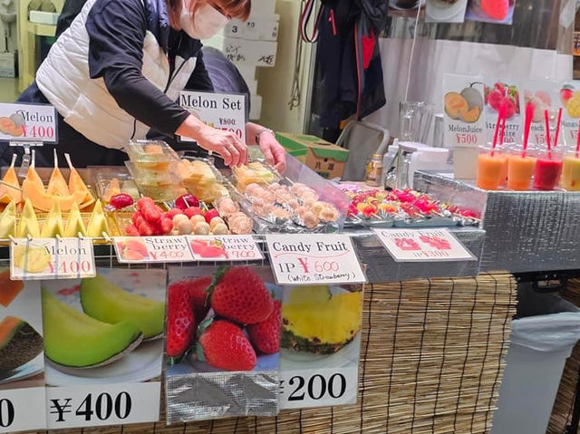 【大阪黑門市場】春日櫻花🌸，適合春天旅遊