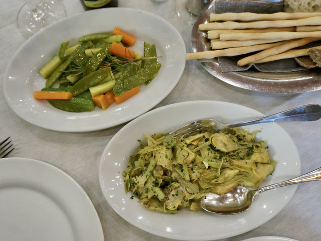 トリノで味わう野菜料理