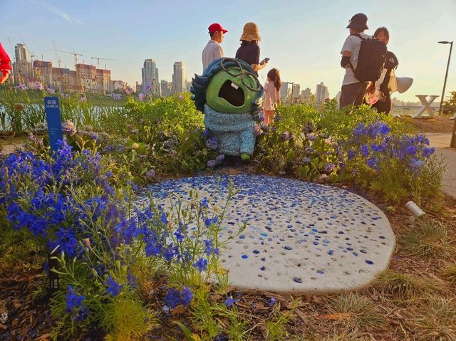 A nice view of Seoul International Garden Show 2024 at Ttukseom