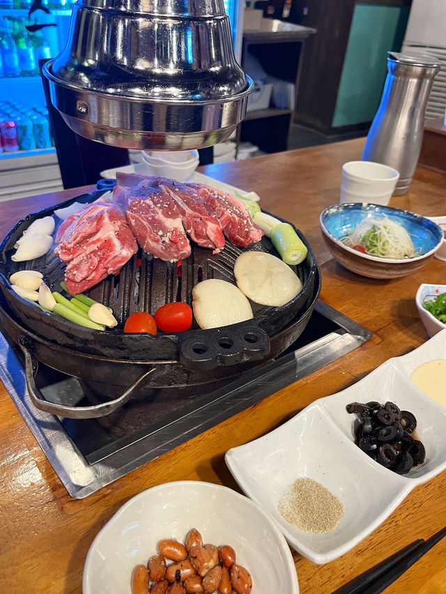 【釜山グルメ】釜山で食べるジンギスカン🐏