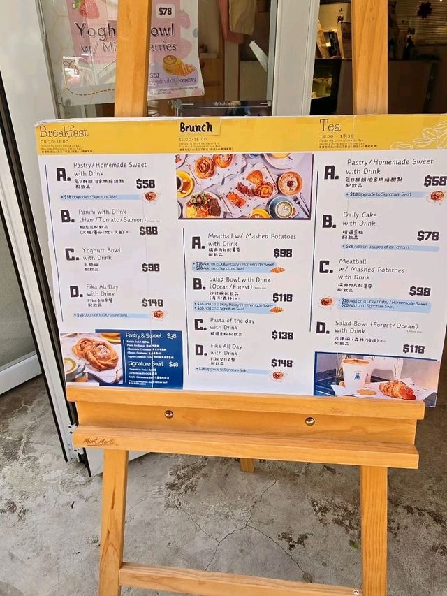 自家烘焙糕點加優質早餐