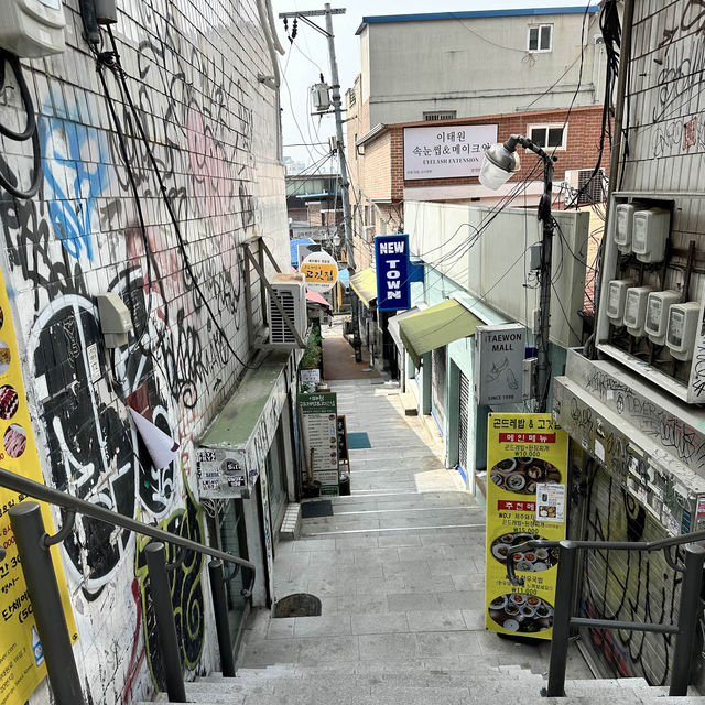 『モーニングにおすすめ』梨泰院のオシャレ ベーグルカフェと街並み