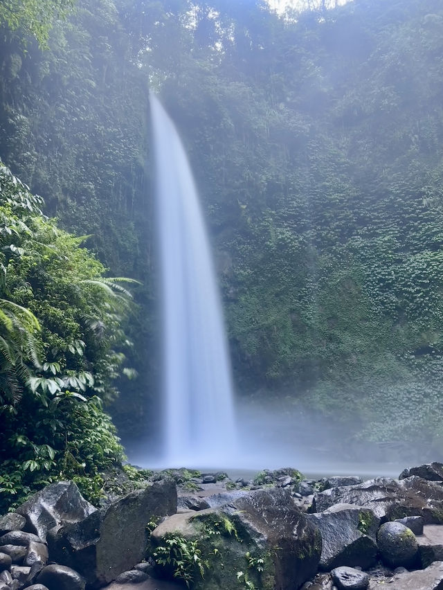 A hidden waterfall in Bali?! 