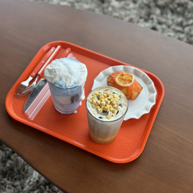 제주 서쪽 여행코스 애월 감귤나라컨셉 초신상 카페🍊