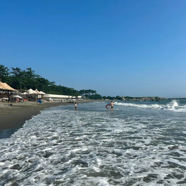 福隆海灘：金沙、浪漫夕陽、放鬆愜意，讓大自然療癒身心