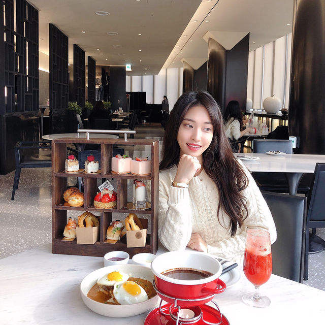 포포인츠 바이 쉐라톤 강남 애프터눈티 세트💛
