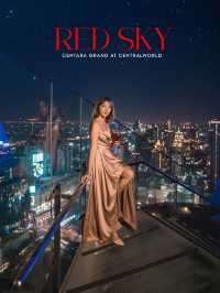 Red Sky หนึ่งใน Rooftop ที่วิวสวยที่สุดในกรุงเทพ 🥂