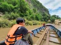 ล่องเรือแม่น้ำเมย ห้วยปลากอง จังหวัดตาก