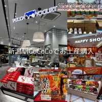 新潟駅構内『CoCoLo』でお土産購入✨新潟限定商品沢山あります！