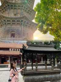 Sunset Serenity: Discovering the Majestic Kaiyuan Temple in Quanzhou – A Filming Location for Black 