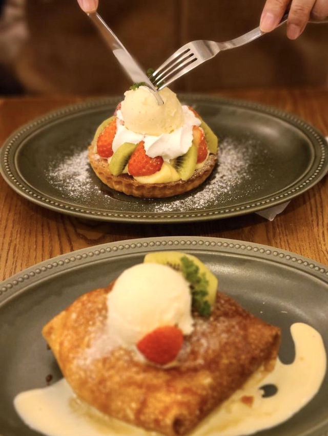 【北九州カフェ】まさにデザートはベツバラ❣️選べるスイーツが嬉しい♡