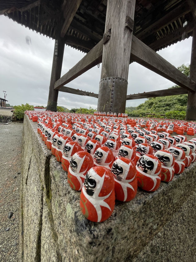 大阪屈指の映えスポット寺 勝尾寺のダルマ