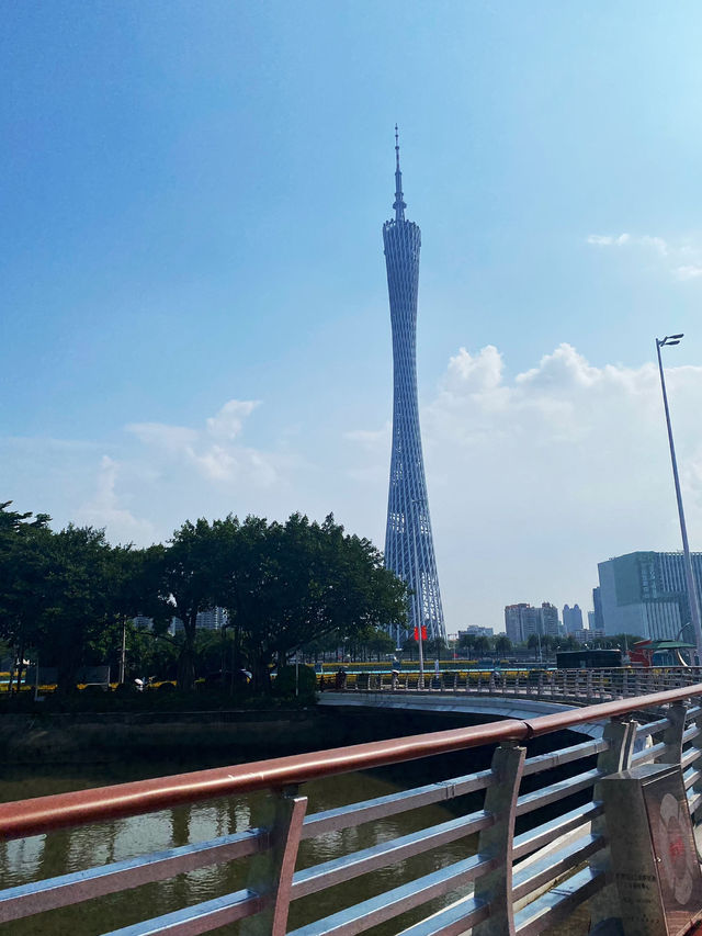 Canton tower that catch the tourists eyes 🗼🗼