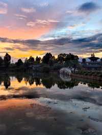 The Best Sunset in Lijiang 