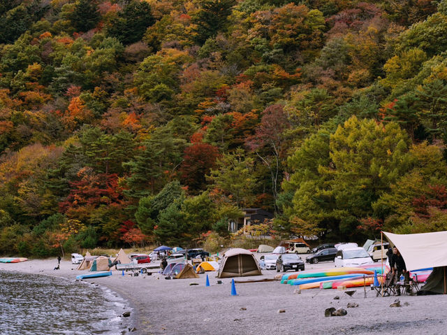 Koan Camping Ground at Lake Motosu