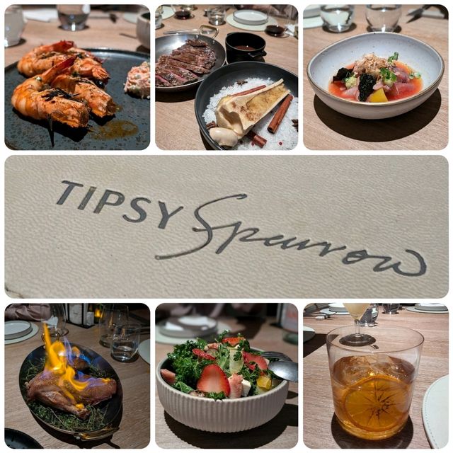 台北信義「TIPSY Sparrow」時尚氛圍、創意料理、微醺之夜