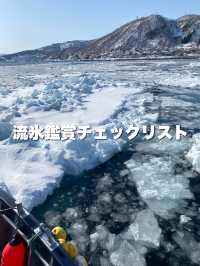 【北海道】流氷鑑賞チェックリスト