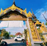 泰國曼谷著名歷史古跡皇家寺廟景點Wat Amarinthraram Worawihan，適合打卡拍照📸冥想