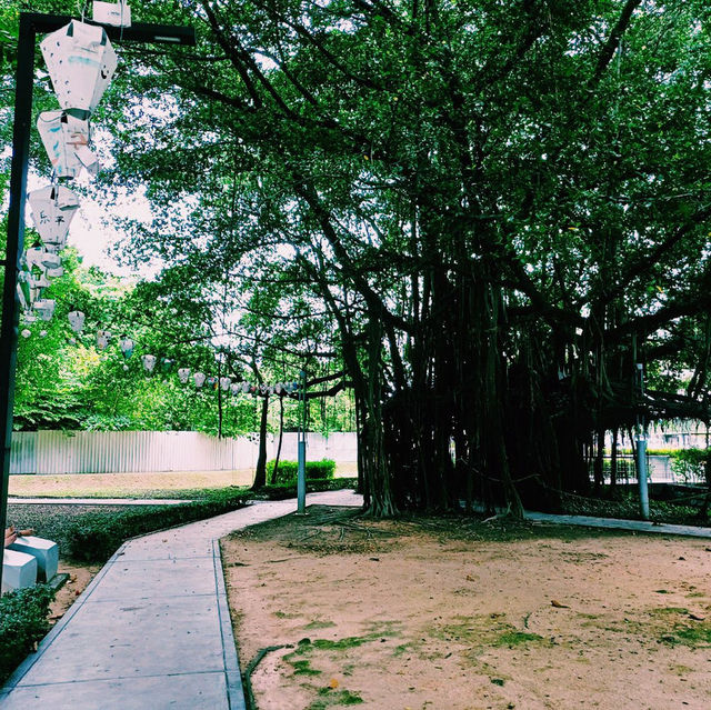 馬來西亞檳城喬治城著名城市古跡綠洲公園景點:Prangin (SiaBoey) Park Georgetown，適合打卡拍照📸親子遊