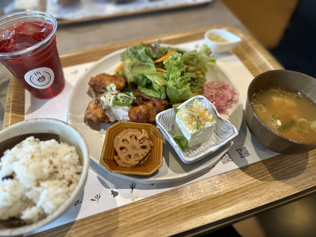 【岐阜観光】お洒落なハーブ湯屋さんでいただく身体に優しいランチ🍙☀️