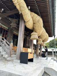 CMで話題となった光の道  3つの日本一がある神社