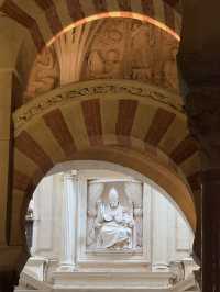 When a mosque was redesigned into a cathedral in Cordoba