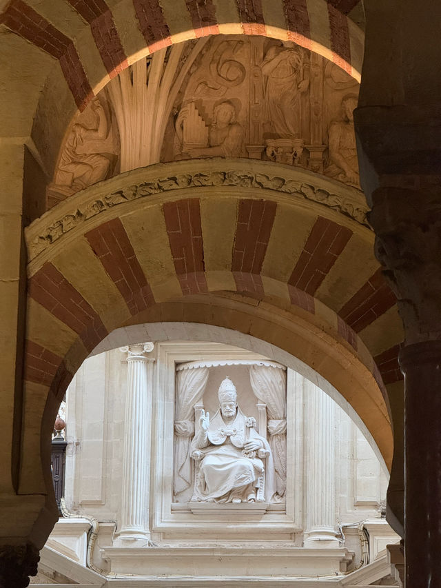 When a mosque was redesigned into a cathedral in Cordoba