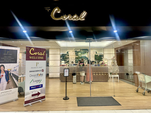รีวิวห้องรับรอง Coral Lounge ✨🥂✈️